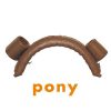 MUSEROLA VAQ. C/ PASADOR PONY