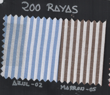 TRAJE CORTO 200 RAYAS COMBINADO - Imagen 5