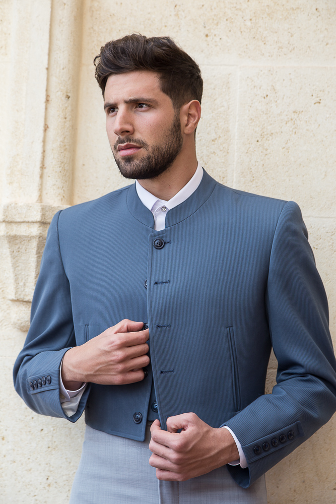 TRAJE CORTO CANUTILLO COMBINADO (ELÁSTICO) - Imagen 2