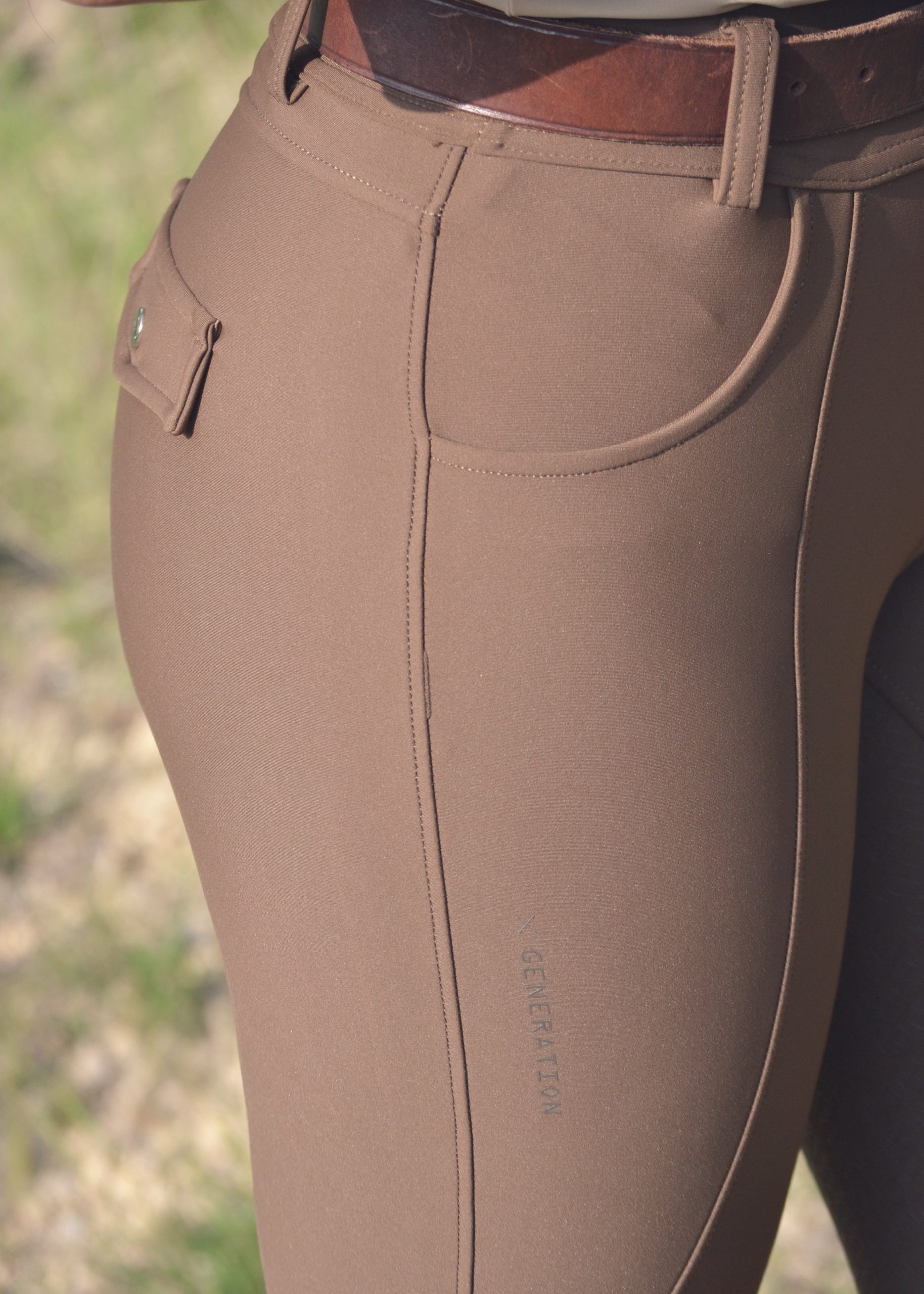 VIETNAM CHOCOLATE -RIDING LEGGINGS - Imagen 4