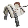 SILLA VAQUERA HH SALEGA MIXTA FILIGRANA (EQUIPO COMPLETO)