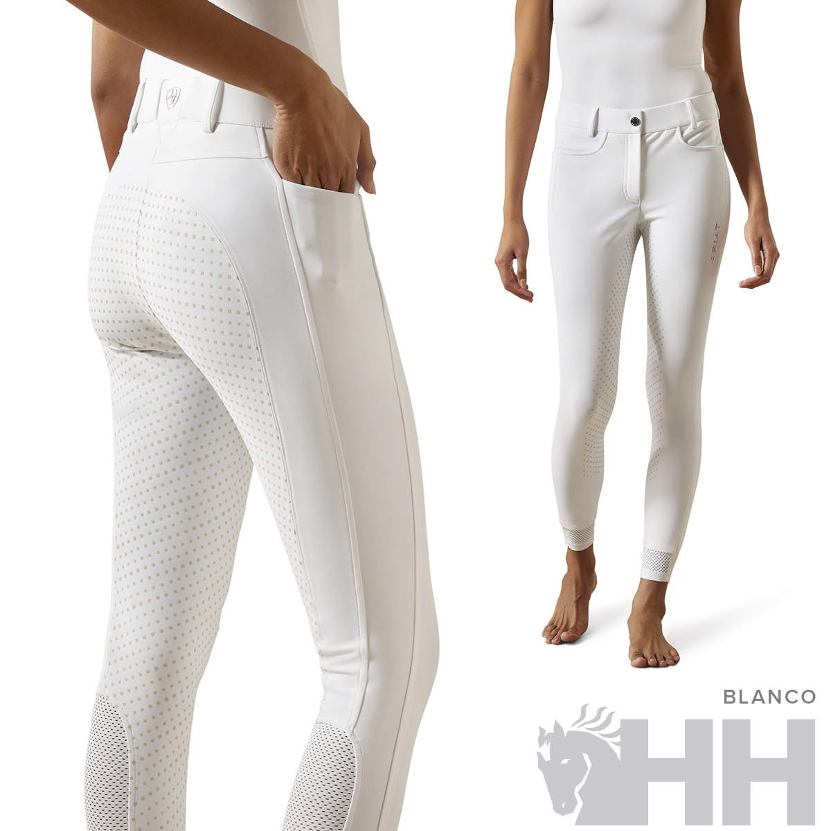PANTALON ARIAT TRI FACTOR NT FULL SEAT MUJER - Imagen 9