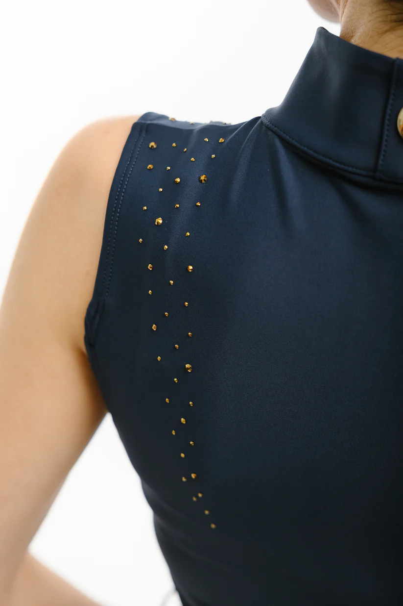 CAMISETA SIN MANGAS NAVY CRYSTAL - Imagen 4