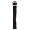 CORREA ESPUELA INGLESA HH NYLON GRUESA NEGRO CON HEBILLA (PAR)