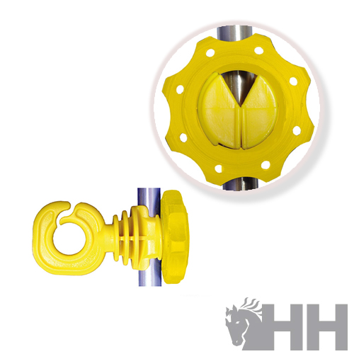 AISLADOR ELECTRICO LLAMPEC Nº6 PARA VARILLA E HILO (CAJA 10 UNIDADES) - Imagen 2