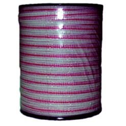 CINTA CERCA ELECTRICA LLAMPEC (BOBINA 200 M.) ANCHO 12 MM. BLANCO/ROJO