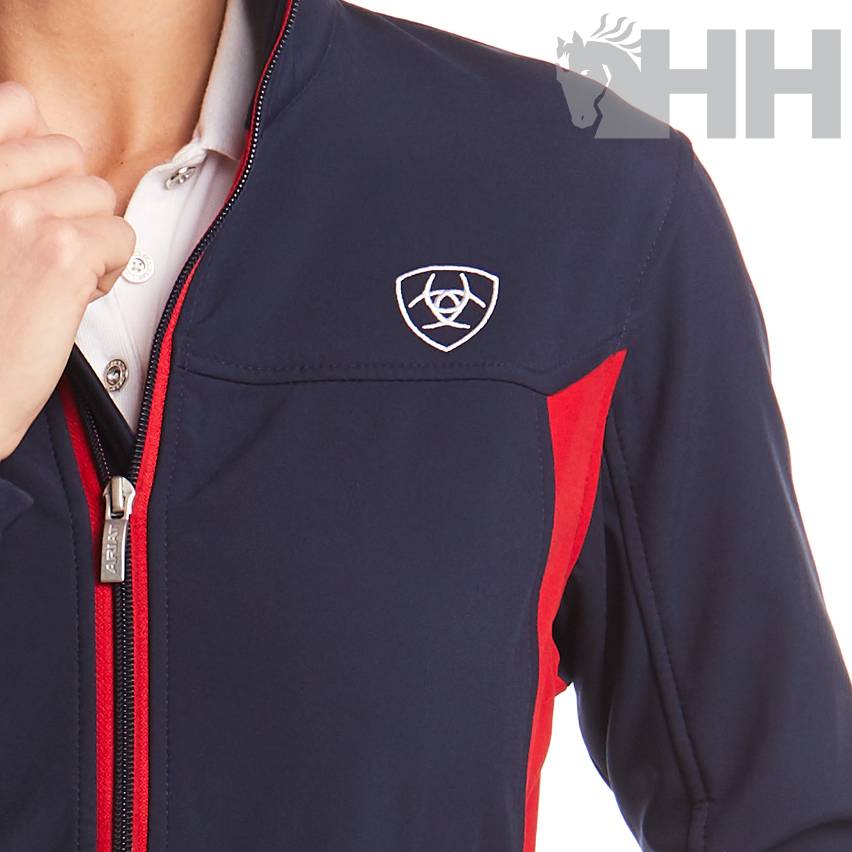 CHAQUETA ARIAT NEW TEAM SOFTSHELL MUJER - Imagen 4
