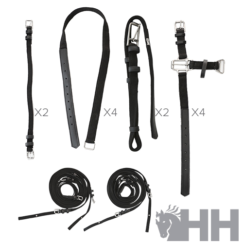JUEGO PIEZAS CONVERSION PECHOPETRAL ENGANCHE LEXHIS HANOVER ANATÓMICO SENCILLO A DOBLE