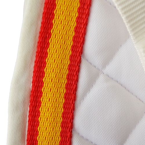 MANTILLA HH ALGODÓN ACOLCHADA CON RIBETE DE BANDERA ESPAÑOLA - Imagen 3