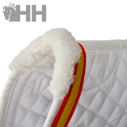 MANTILLA HH ALGODÓN ACOLCHADA CON RIBETE DE BANDERA ESPAÑOLA - Imagen 2