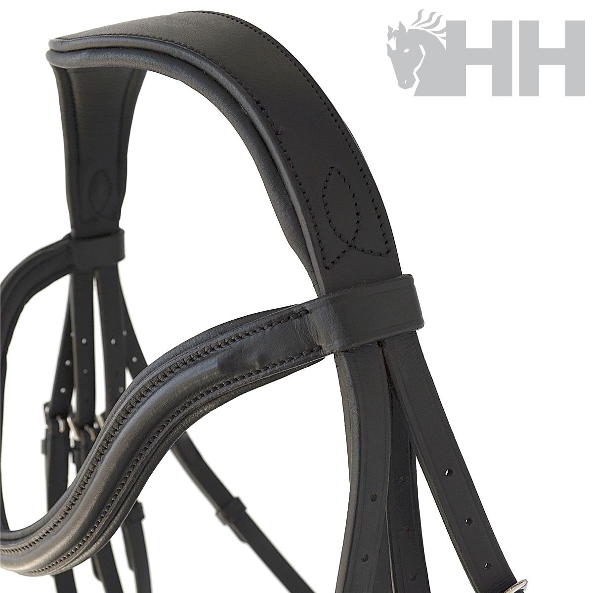 CABEZADA INGLESA HH BALMA DOBLE RIENDA - Imagen 2