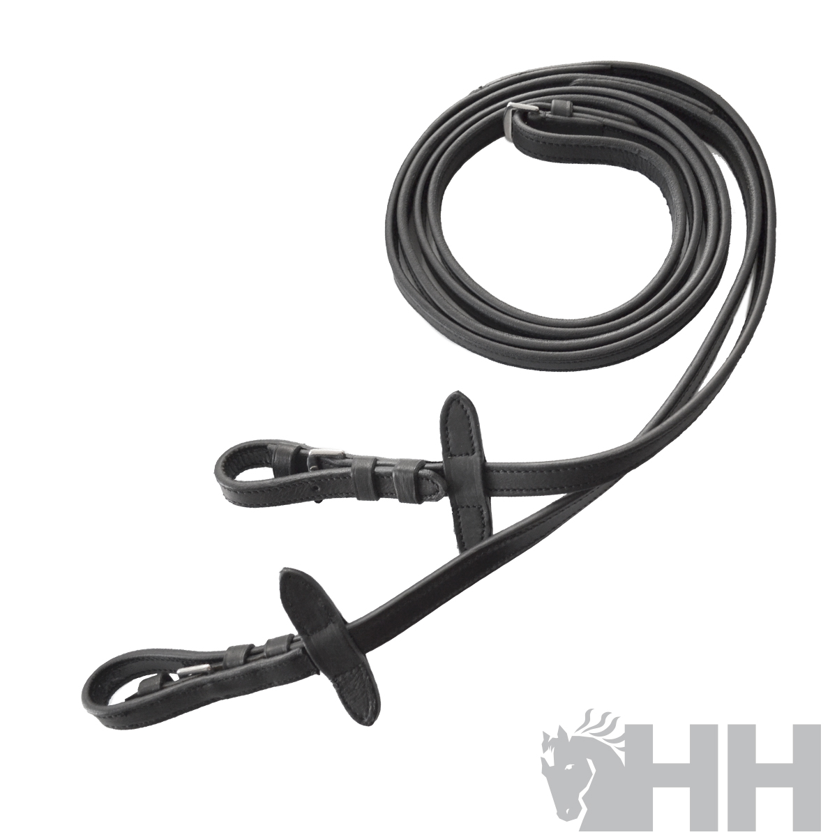 CABEZADA INGLESA LEXHIS ELECTRA CON RIENDAS LISAS - Imagen 2