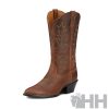 BOTA ARIAT HERITAGE WESTERN R TOE MUJER (PAR)