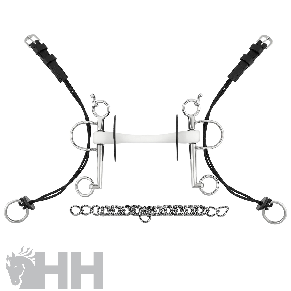 BOCADO SPRENGER NATHE PELHAM ELEVADOR PIERNA 7cm EMBOCADURA FLEXIBLE