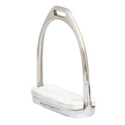 ESTRIBO INGLES SEFTON COMPACTO INOXIDABLE CON TACO (PAR)