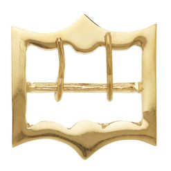 HEBILLA COLLAR DE VACA RECTANGULAR CON ADORNOS