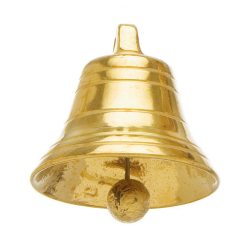 CAMPANA METALICA BOCA BAJA