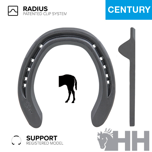 HERRADURA KERCKHAERT CENTURY SUPPORT ACERO 2 PESTAÑAS POSTERIOR