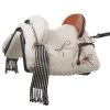 SILLA VAQUERA HH SALEGA MIXTA MOTEADA (EQUIPO COMPLETO)