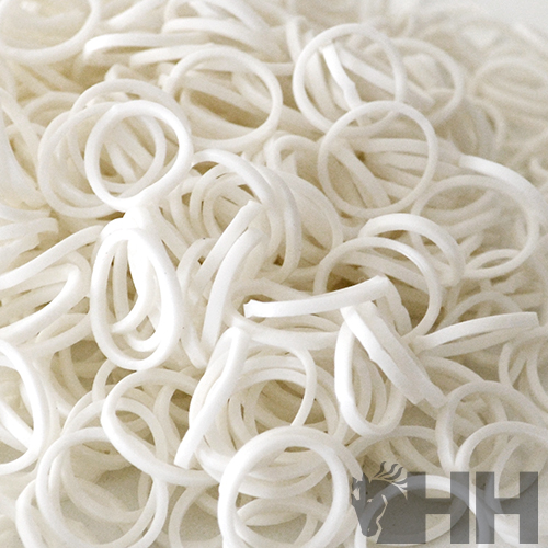 GOMAS PARA CRINES DE SILICONA (BOLSA 500 UNIDADES) - Imagen 2