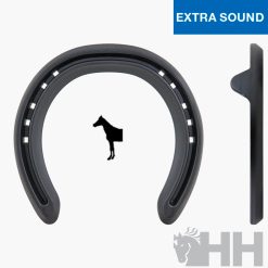 HERRADURA KERCKHAERT KINGS EXTRA SOUND PLUS QUARTER ACERO 2 PESTAÑAS DELANTERA