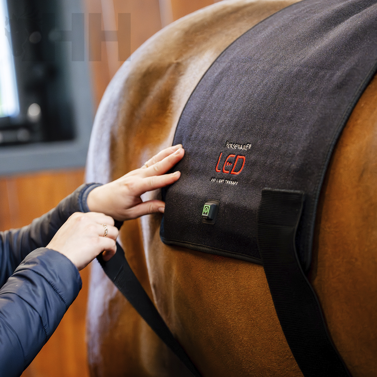 MANTILLA TERAPEUTICA HORSEWARE LED RED LIGHT - Imagen 4