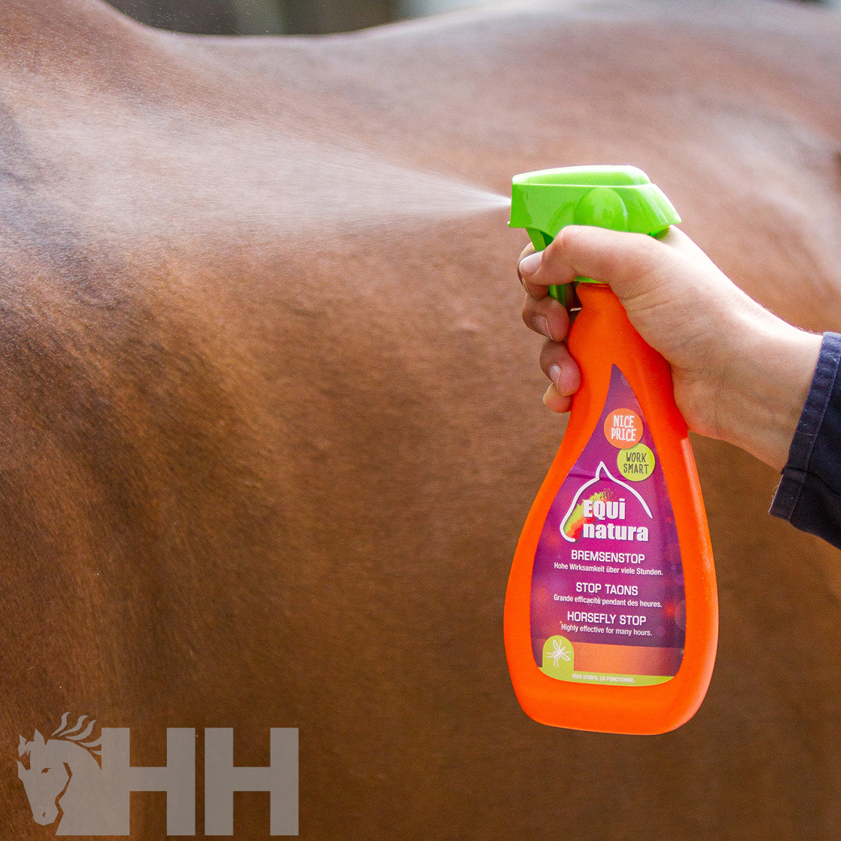 REPELENTE INSECTOS EQUINATURA HORSEFLY STOP CON PULVERIZADOR - Imagen 2