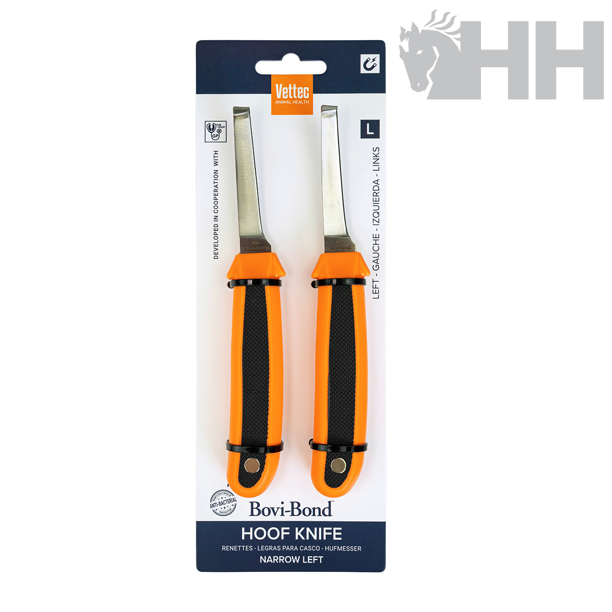 LEGRA VETTEC MANGO ANTIBACTERIANO HOJA PLANA ESTRECHA (PACK 2 UNIDADES) - Imagen 3