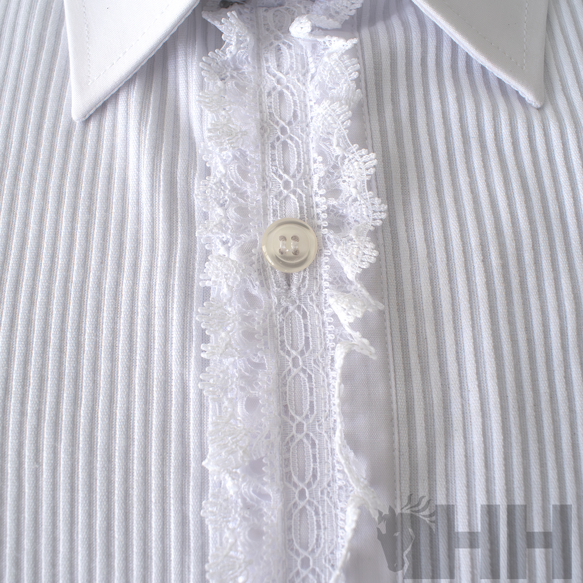 CAMISA UBALDO ENCAJE UNISEX - Imagen 2