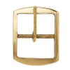 HEBILLA COLLAR DE VACA RECTANGULAR LISA
