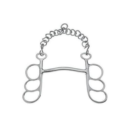 BOCADO SEFTON BARCELONA 3 ANILLAS CON EMBOCADURA ARCO