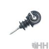 AISLADOR ELECTRICO LLAMPEC Nº4 CON ROSCA PARA MADERA E HILO (CAJA 25 UNIDADES)