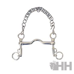BOCADO SEFTON POLO PIERNA Y EMBOCADURA MOVIBLE CORTO