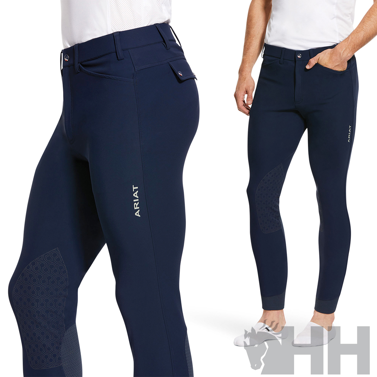 PANTALON ARIAT TRI FACTOR GRIP KNEE PATCH HOMBRE - Imagen 2