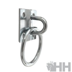 ANILLA CON PLACA HH PARA FIJAR EN PARED