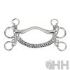 BOCADO SPRENGER SATINOX PELHAM PIERNA 4,5cm EMBOCADURA PUENTE