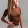 Camiseta Basic Hydra Marrón