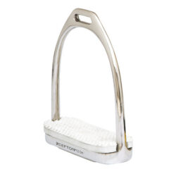 ESTRIBO INGLES SEFTON COMPACTO INOXIDABLE CON TACO (PAR)