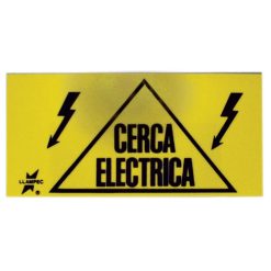 LETRERO INDICADOR CERCA ELECTRICA