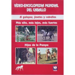 DVD VÍDEO-ENCICLOPEDIA MUNDIAL DEL CABALLO. A GALOPAR, JINETES Y CABALLOS. MÁS ALTO, MÁS LEJOS, M