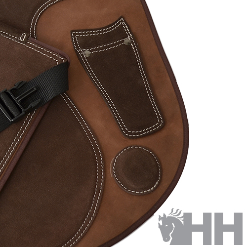 DELANTAL HERRADOR HISPANO FARRIER DELFT CUERO/CUERO - Imagen 2