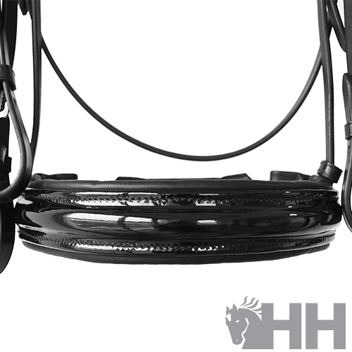 CABEZADA INGLESA LEXHIS LUNA LUXE DOBLE RIENDA - Imagen 5