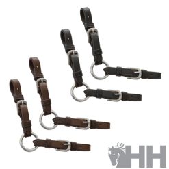 PUENTE PELHAM LEXHIS GREEN CUERO CON HEBILLAS ARTICULADO (PAR)