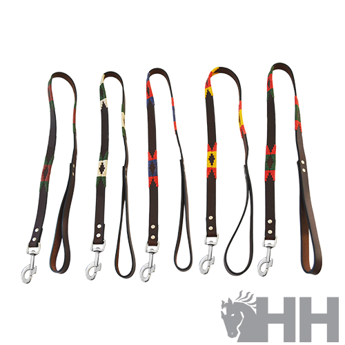 CORREA LEXHIS PARA PERROS CUERO MODELO NAVAJO