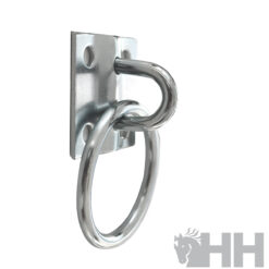ANILLA CON PLACA HH PARA FIJAR EN PARED