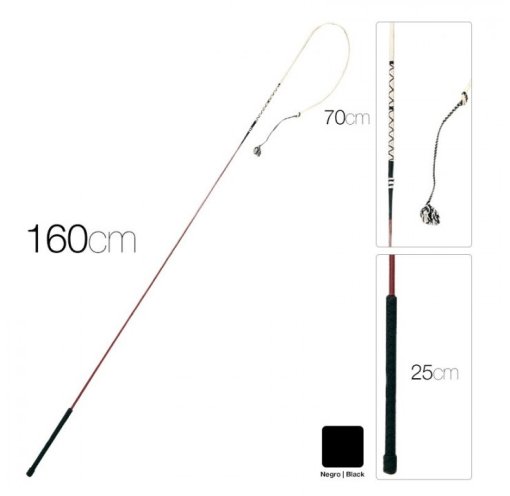 FUSTA COCHE TF NEGRO 160cm