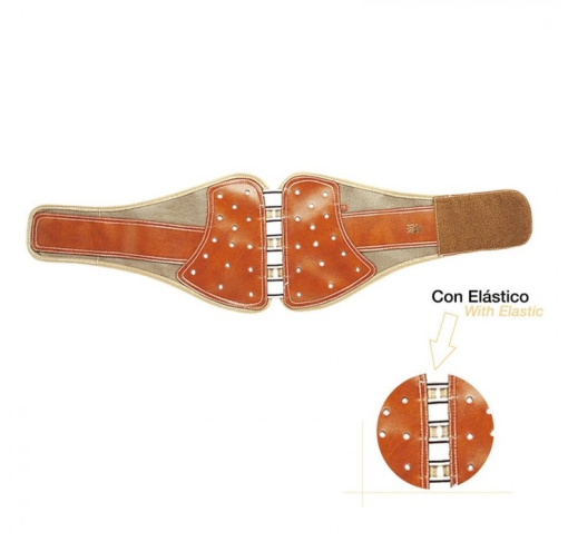 Faja Cuero  Lona  Con  Velcro