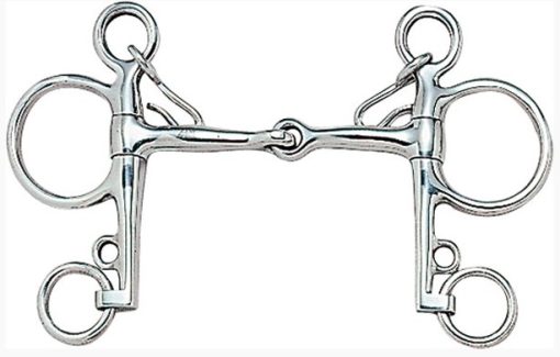BOCADO PELHAM PARTIDO FINO INOX