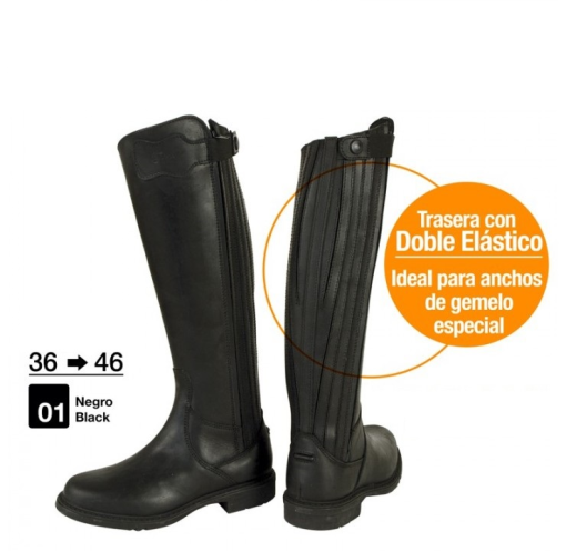 BOTA INGLESA CAMPEGINA CON ELÁSTICOS