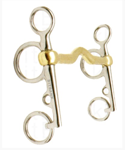 Bocado Pelham Puente Bbi-2217B Inox 12.5Cm